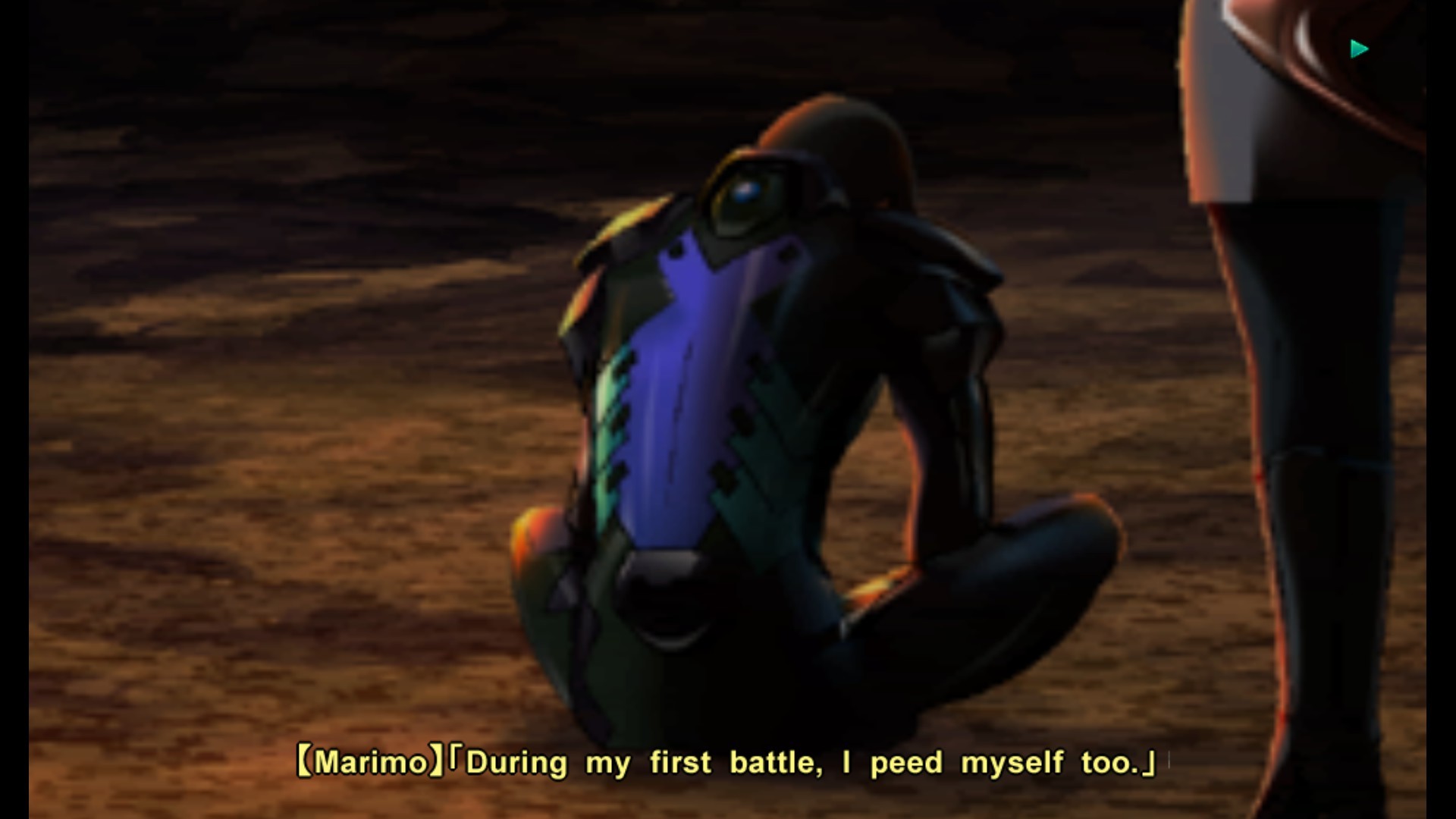 Marimo: During my first battle, I peed myself too