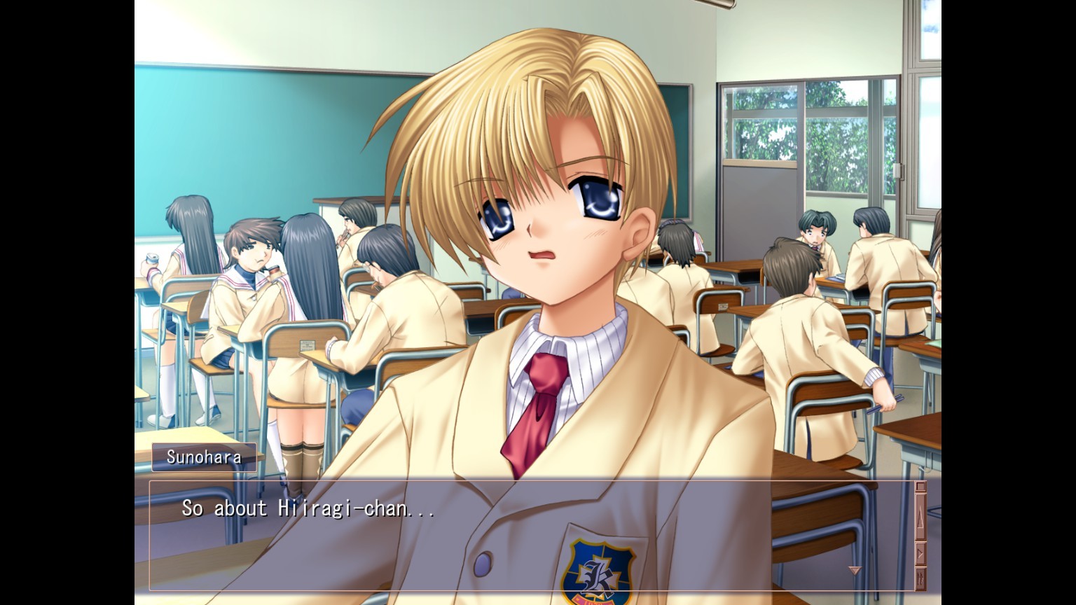 Sunohara: So about Hiiragi-chan...